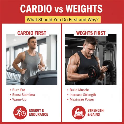 Cardio 1St Or Weights