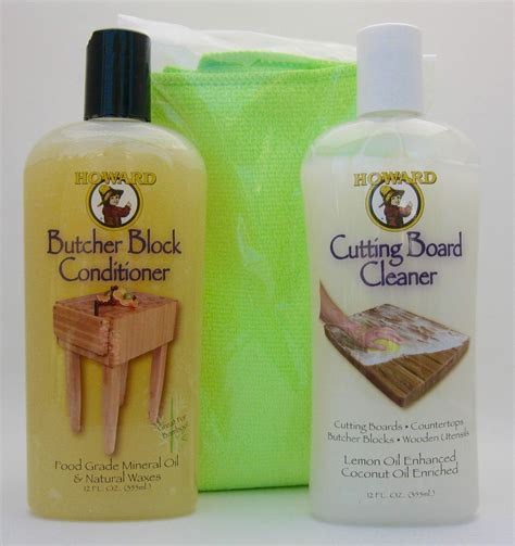Amazon.com: Howard Butcher Block Conditioner and Cutting Board Cleaner ...
