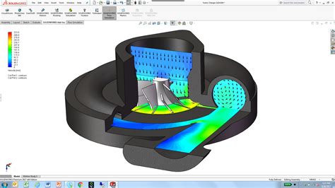 SolidWorks CFD Tutorial 的图像结果