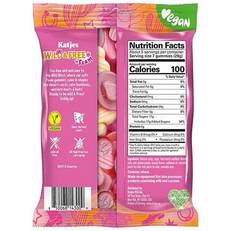 Katjes Vegan Wild & Sour Gummy Candy Variety Pack India | Ubuy