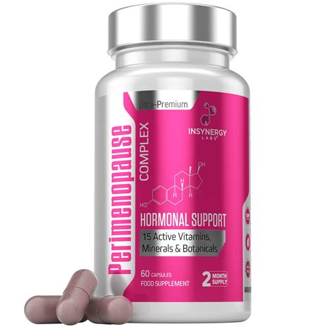 Ultra Premium Perimenopause Supplements with Black Cohosh | 15-in-1 Menopause Relief Complex ...
