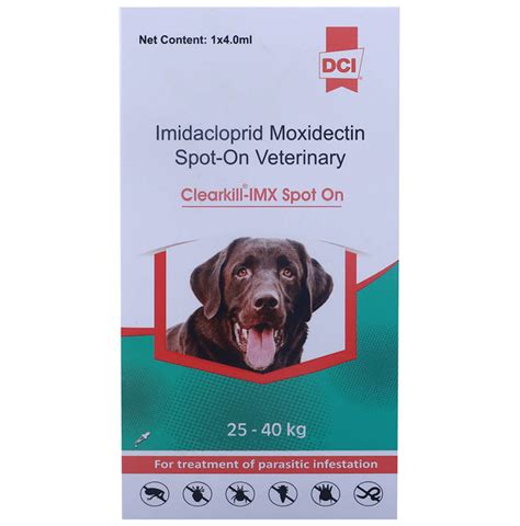 Buy ClearKill -IMX Spot On for Dogs 25-40kg Online| Classic Derma