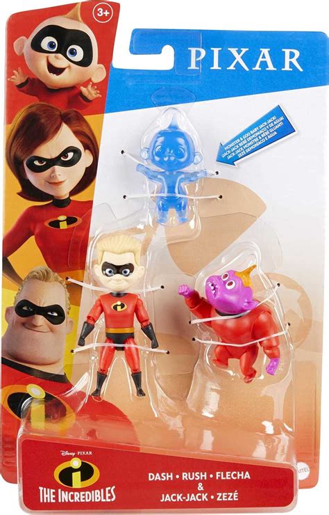 Disney Pixar GNX79 Incredibles Dash & Jack-Jack Figures: Buy Online in ...