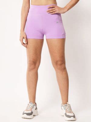 Buy Muscle Torque High Waist Cycling Shorts Purple Online