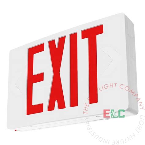 Image result for Red LED Exit Sign