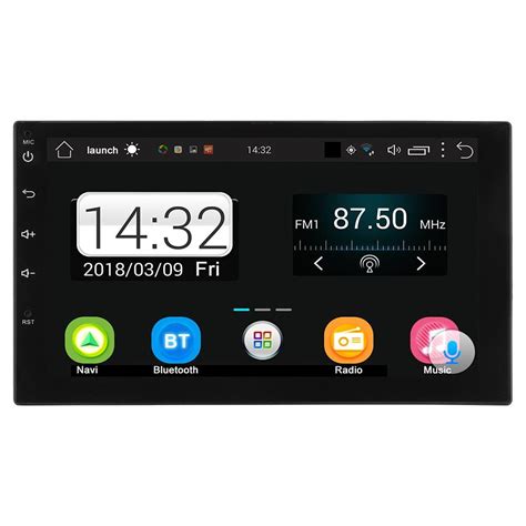 SWM 7in Touch Screen Android Car Stereo with Bluetooth MP5 FM Radio GPS ...