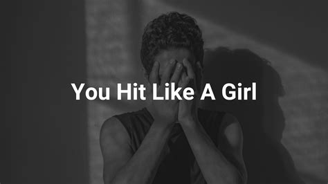 You Hit Like A Girl | The Innocent Lives Foundation