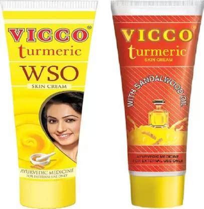 VICCO TURMERIC CREAM 30 GRM + WSO 30GRM Price in India - Buy VICCO ...