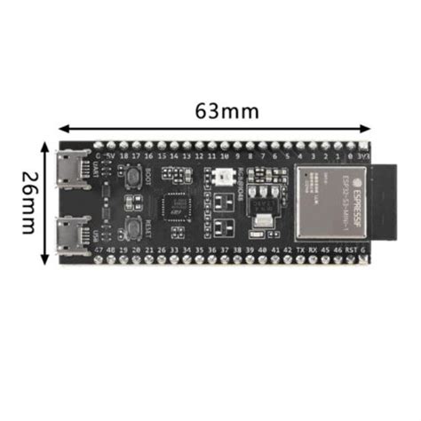 ESP32-S3-DevKitM-1 Development Board AIOT Module | Ubuy India