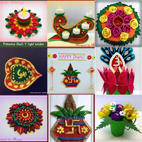 10 UNIQUE DIWALI CRAFTS AND DECOR IDEAS - KRIYA-TIVE KALEIDOSCOPE