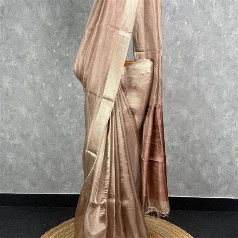 TUSSAR TISSUE SAREE – Itiha