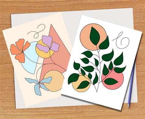 Buy Boho Coloring Pages Procreate Coloring Pdf Boho DIY Wall Online in ...