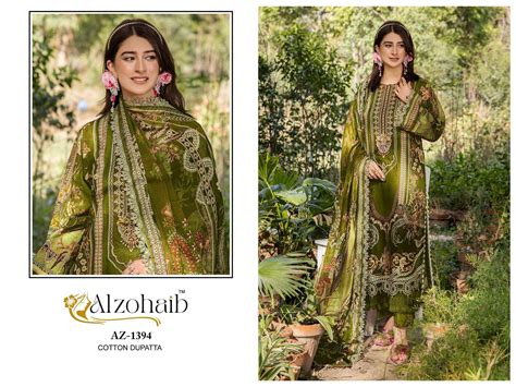 Al Zohaib Aalsha Vol 2 Cotton Dress Material Surat Textile Market
