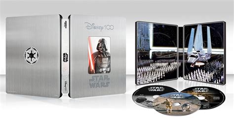 Original Star Wars Trilogy Films Releasing In 4k Blu-ray SteelBook ...