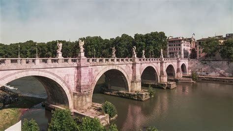 The Tiber River of Rome