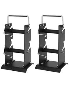 QWORK 2 Pack Dual Solder Dispenser Reel Solder Reel Stand, Adjustable ...