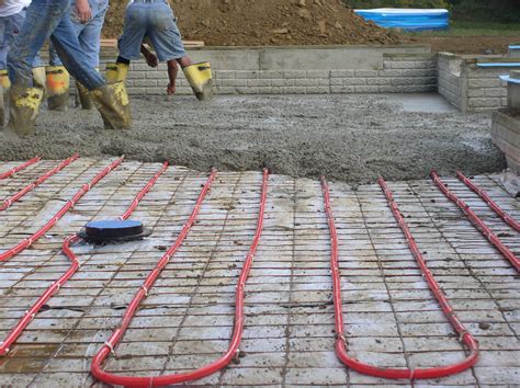 Installing Radiant Floor Heating On Concrete Slab