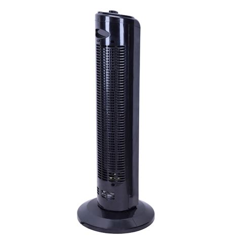 Utilitech 28-in 120 -Volt 3 -Speed Indoor Black/Plastic injection color ...