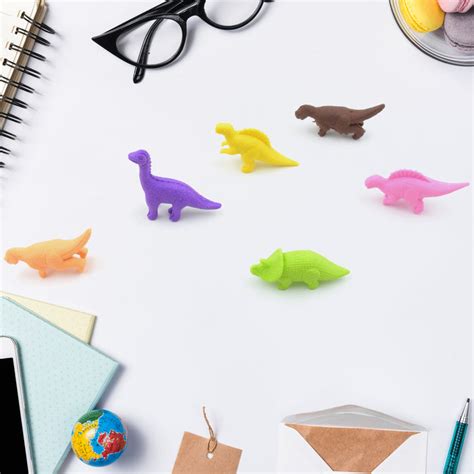 Shop Dinosaur Shaped Erasers Set at Best Price | DeoDap