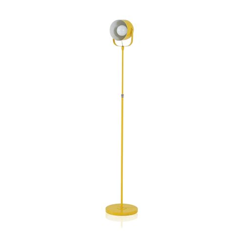 Adjustable Yellow Floor Lamp - Gil & Roy Props