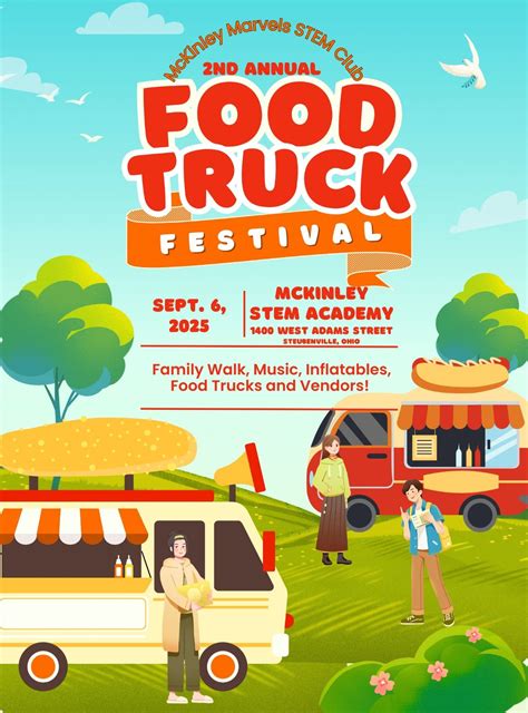 2nd Annual McKinley STEM Family Fun Walk and Food Truck Festival, 1400 ...