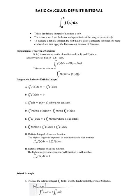 Image result for Basic Calculus Examples