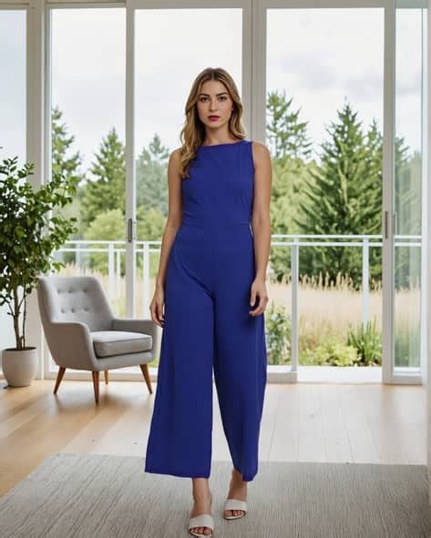 Buy Blue Jumpsuits &Playsuits for Women by Shein Online | sheinindia.in