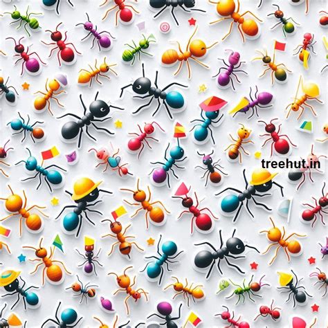 Printable Ant Stickers and 60 Spring Bugs Craft Activities for Kids ...