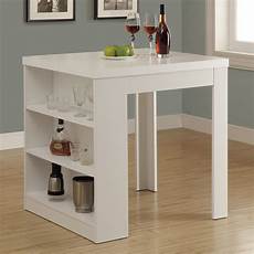 Kitchen Storage Tables by To It Monarch White Square Counter Height Table Kitchen Storage Tables