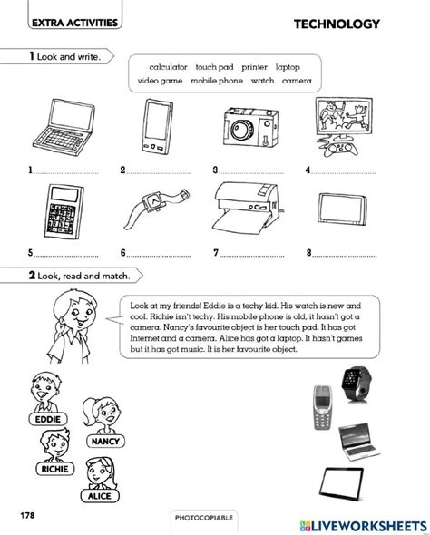 Grade 2 Technology Worksheets 的图像结果
