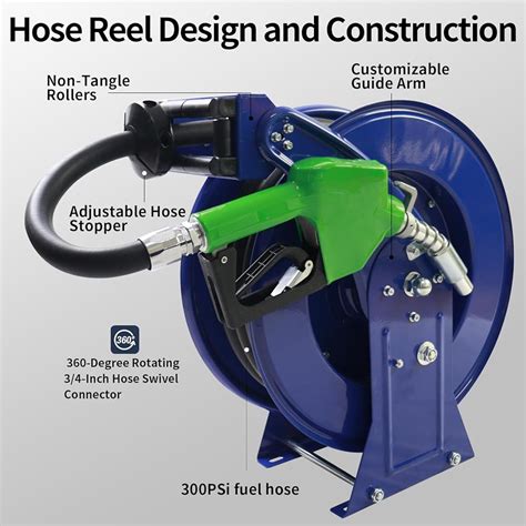GIAYOGO Fuel Hose Reel,Fuel nozzle,Fuel Hose Swivel,3/4 X India | Ubuy