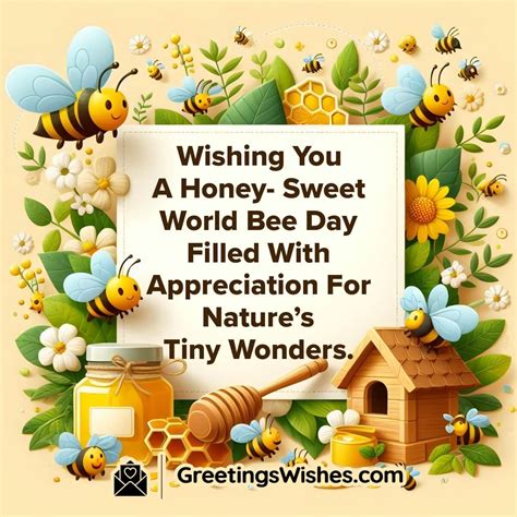 World Bee Day Wishes and Messages to Celebrate Pollinators (20 May ...