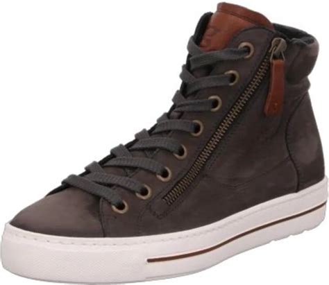 Paul Green Dames Hoge sneakers 4024 - Grijs 4024-017 - Vergelijk prijzen