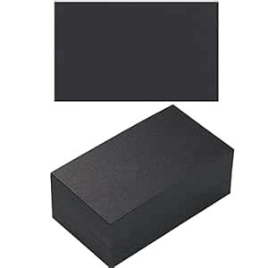 100 Pack Thick Paper Cardstock Blank Heavy Cards Stock for Invitations ...