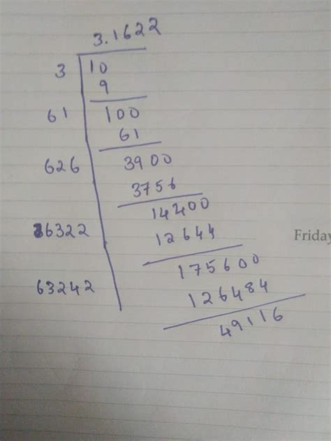 Find square root of 10 Correctfour decimal places.to - Brainly.in