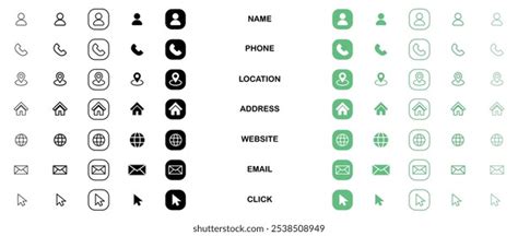 Business Card Icons TextFormat 的图像结果