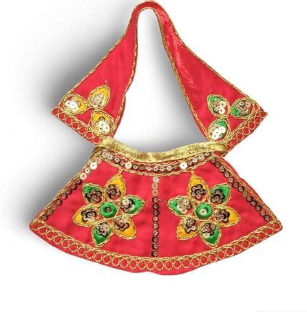 Laddu Gopal Ji Size 1 Mathura Vrindavan Zardosi Dress — Designer ...