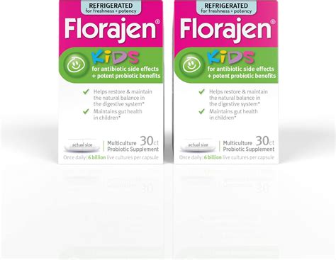 Buy Florajen Kids Refrigerated Probiotics | Supports Gut and Immune ...
