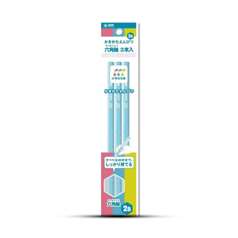 Sakura Pencil Kakikata Pencil Hexagon 2B - SCOOBOO - SCOOBOO