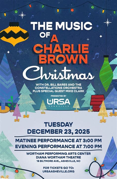 The Music of A Charlie Brown Christmas @ Diana Wortham Theater, 18 ...
