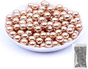 jasol Beads 5mm for Pearl Setting Machine no Hole Beads Pack of 60 ...