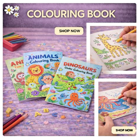 COLOURING BOOK – KnowHowArtCraft