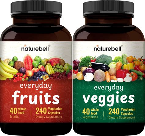 Amazon.com: Fruits and Veggies Supplement (Daily Blend of 49 Different ...