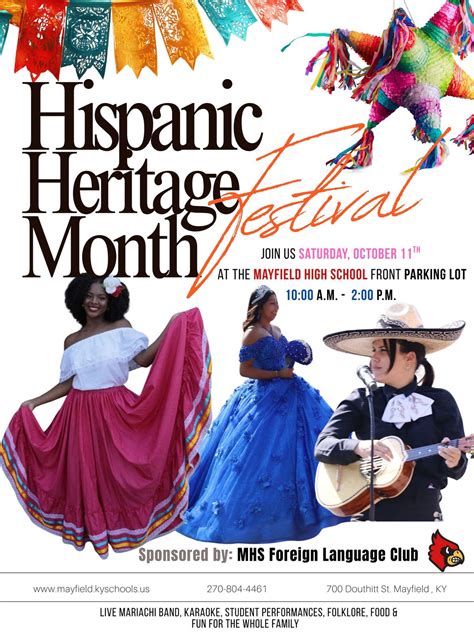 5th Annual Hispanic Heritage Month Festival, Mayfield High School ...