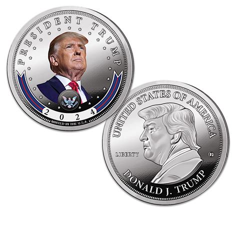 Donald Trump 2024 Silver Coin Collection – 47th President Tribute