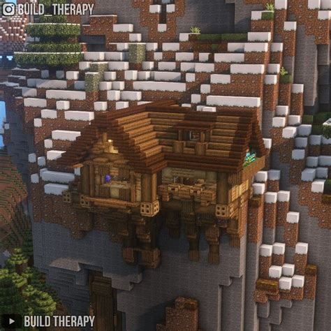 Image result for Minecraft Cliff House Tutorial