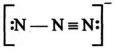 Which of the following is lesser acceptable resonating structure of N3-