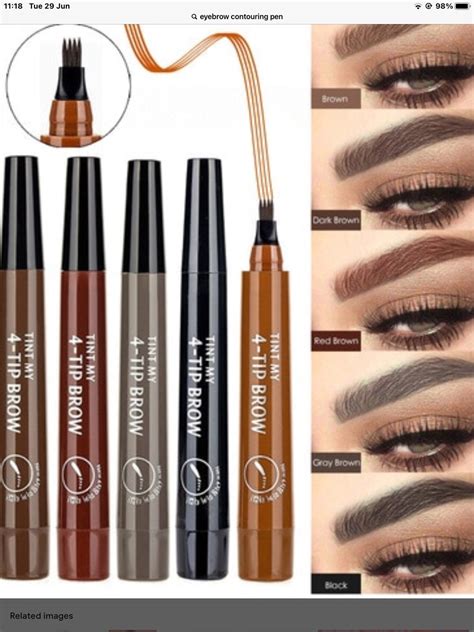 Permanent Eyebrow Pen at James Silvers blog