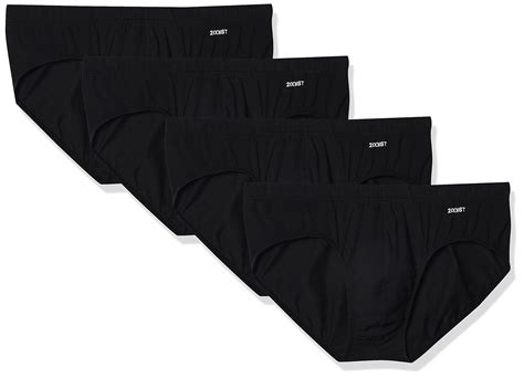 Buy 2(x)ist Men's 4-Pack Cotton Stretch Bikini Brief, Black, Large at ...