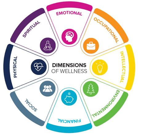 A friend sent me the 8 dimensions of wellness wheel, reminding me of ...